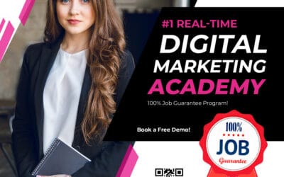 #1 Real-Time Digital Marketing Academy!